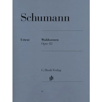 Abbildung von Waldszenen Op 82. Klavier: Instrumentation: Piano solo (G. Henle Urtext Ausgabe)