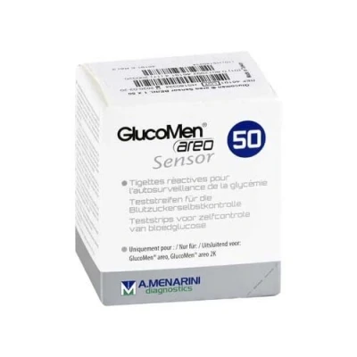Abbildung von Glucomen areo Sensor Teststreifen 50 St
