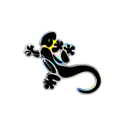Abbildung von 4R Quattroerre.it 14100 3D Aufkleber Gecko