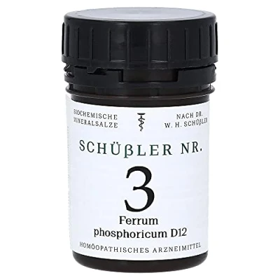 Abbildung von Schüssler NR.3 Ferrum phosphoricum D 12 200 St