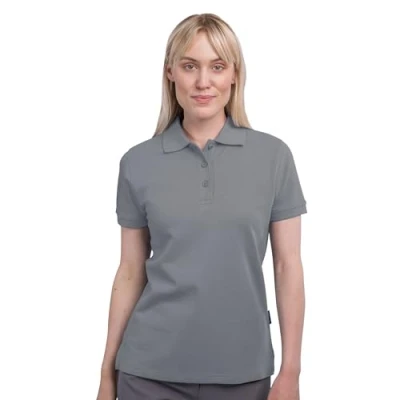 Abbildung von HRM Damen Heavy W Polohemd, Stone, 5XL