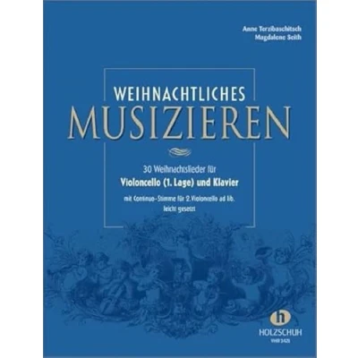 Abbildung von Weihnachtliches Musizieren für Violoncello (1. Lage) und Klavier