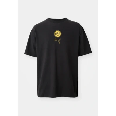 Abbildung von PUMA Borussia Dortmund FtblStatement Cellerator T Shirt Herren, Kleidung, Schwarz/Gelb Sizzle, XL