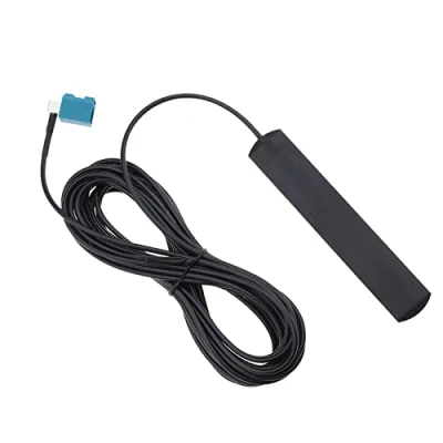 Abbildung von eMagTech Auto DAB FM Radio Antenne Stereo Fakra Z Adapter 5m Klebebefestigung für Audio HD In Dash Head Unit CD Media Receiver Player