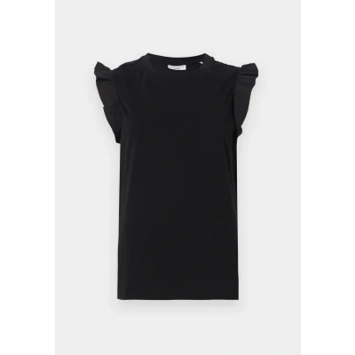 Abbildung von Marc O&#039;Polo Denim Ruffles Top, Damen, Größe: Medium, Black