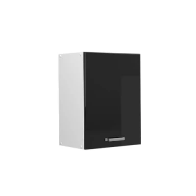 Abbildung von Vicco Hängeschrank R Line, Schwarz Hochglanz/Weiß, 45 cm