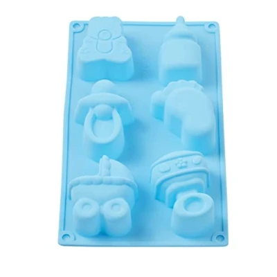 Abbildung von Silikon Giessform Gießform XL Baby, 25x15cm, lebensmittelecht Hobbyfun