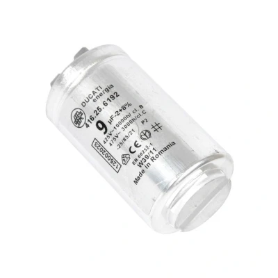 Abbildung von Electrolux AEG 1250020227 Kondensator Trockner 9,0UF 475V kondensator,9MF duca