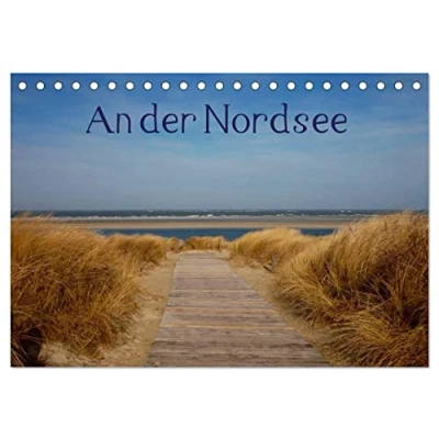 Abbildung von An der Nordsee (Tischkalender 2025 DIN A5 quer), CALVENDO Monatskalender
