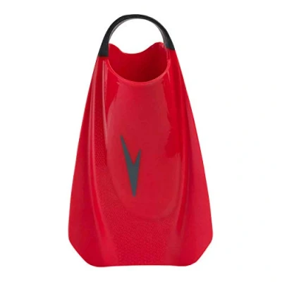 Abbildung von Speedo Unisex Erwachsene Fury Training Fin for Swimming Fin, Lava Rot/Chill Blau/Grau, 11 12