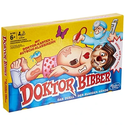 Abbildung von Hasbro Spiel, Gaming, Doktor Bibber, Made in Europe