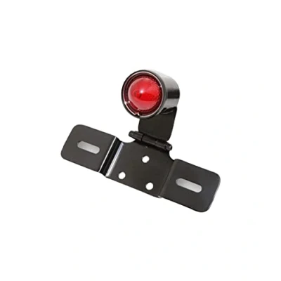 Abbildung von Shin Yo LED Rücklicht Old School Typ6 Ø45mm mit Nr. Halter