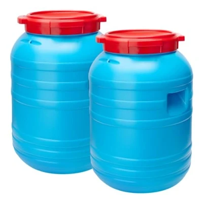 Abbildung von Garronda Topfdeckel Plastikfass für Garten Lebensmittelfass aus HDPE Kunststoff GD 0055, (1 tlg)
