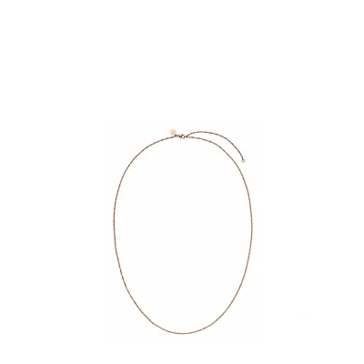 Abbildung von Purelei® Lightly Kette Lange Halskette für Layering &amp; Charms 70/80 cm Zirkonia Akzente 18K vergoldet, rosévergoldet oder Edelstahl Eleganter Schmuck individuelle Styles (Rosegold)