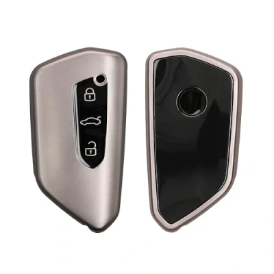 Abbildung von kwmobile Schlüsseltasche Autoschlüssel Hülle für VW Golf 8 (1 tlg), Schlüsselhülle Silikon Case Schlüssel Cover