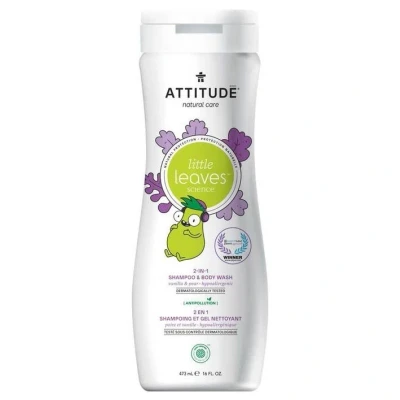 Abbildung von Attitude Little Leaves 2in1 Vanille Peer Shampoo 473ml