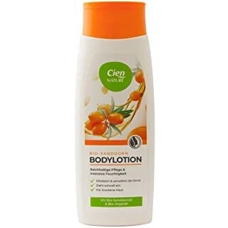Abbildung von Cien Nature Bodylotion Bio Sanddorn Arganöl für trockene Haut, 250 ml