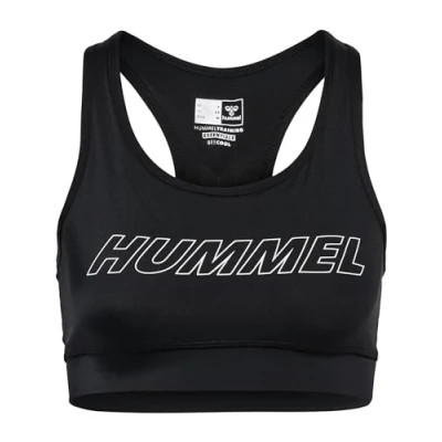 Abbildung von Hummel TOLA Sportbh mit leichter Stützkraft, Damen, Größe: XL, Black
