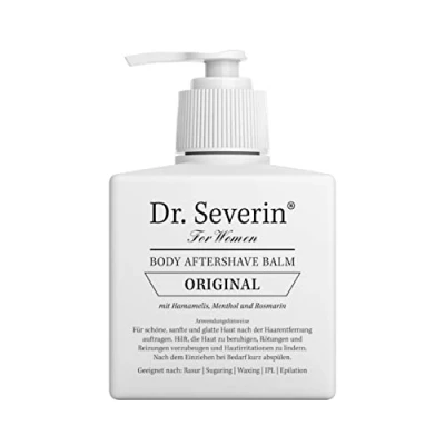 Abbildung von Dr. Severin® Women Original After Shave Balsam I Gegen Rasierpickel Rötungen Rasur Epilation Waxing Sugaring 200 ml Pumpspender