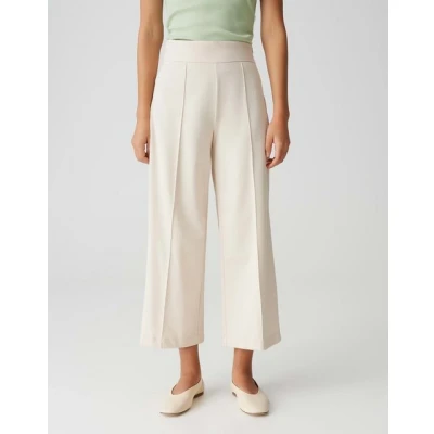 Abbildung von OPUS Culotte Misha CHIC Stoffhose, Damen, Größe: 40, Natural glaze
