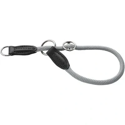 Abbildung von HUNTER Dressurhalsung Eiby Freestyle S M (max. 40 cm), grau