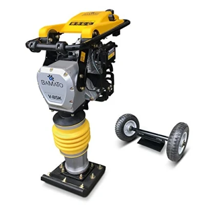 Abbildung von BAMATO Vibrationsstampfer V 85K mit Fahrwerk (schmale Ausführung), 2 tlg., inklusive