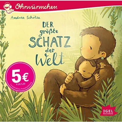 Abbildung von der größte Schatz Welt / Das Glück Welt: Ohrwürmchen. Zwei herzerwärmende Geschichten über die besondere Bindung zwischen Eltern und Kind als Hörbuch für Kinder ab 3 Jahren