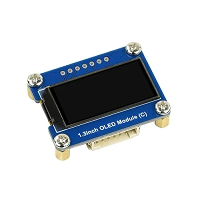 Abbildung von Waveshare General 1.3inch OLED Display Module 64x128 Embedded SH1107 Driver Two Color Black/White SPI / I2C Interface