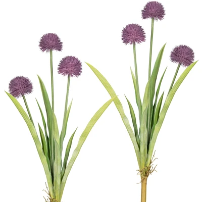 Abbildung von Kunstblume Vivian Allium, my home, Höhe 60 cm, 2er Set