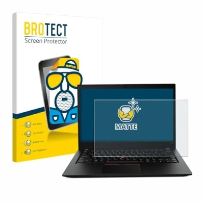 Abbildung von BROTECT Entspiegelungs Schutzfolie für Lenovo ThinkPad T14s Gen 1 Matte Displayschutz Folie, Anti Reflex, Fingerprint