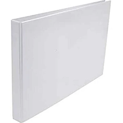 Abbildung von Präsentationsringbuch Kangaro A3 4r D 25mm weiss 2 Stück Shrumpf