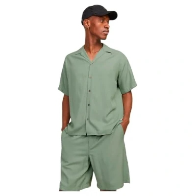 Abbildung von Jack &amp; Jones Jprccaaron Resort Hemd, Herren, Größe: Small, Green