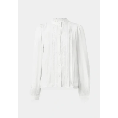 Abbildung von JDY Jdyellis Shirt Hemdbluse, Damen, Größe: 34, Cloud dancer