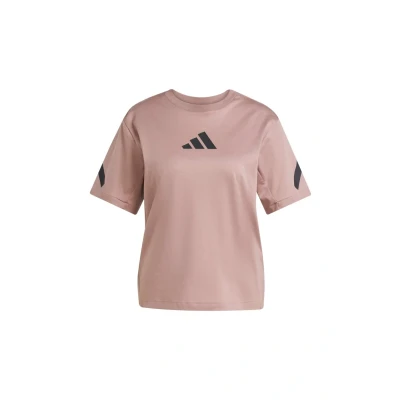 Abbildung von adidas Sportswear Z.N.E. TEE Tshirt print, Damen, Größe: Small, Warm clay