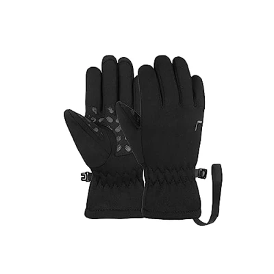 Abbildung von Reusch Fingerhandschuh für Kinder, Größe: 3, Black