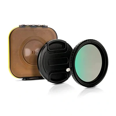 Abbildung von JJC 72 mm Variabler ND2 ND32 ND Filter + CPL Polarisationsfilter, 5 Stop Neutral Graufilter für Nikon Z 24 70 F4 Sony E PZ 18 105 G Objektiv und andere Objektive mit Filtergewinde
