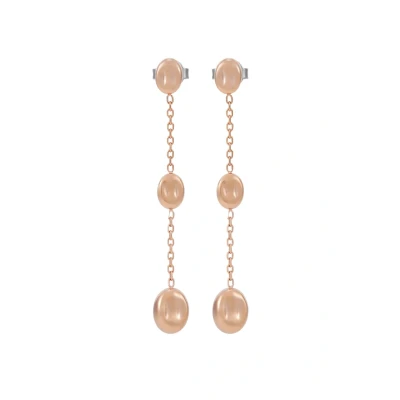 Abbildung von Skagen ANJA Pebble Ohrringe, Damen, Größe: One Size, Rose gold