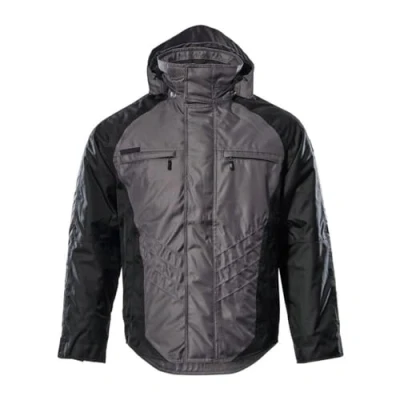 Abbildung von Mascot 12035 211 88809 Unique Frankfurt Gestepptes Fleecefutter Wasserdicht Winterjacke, Anthrazit/Schwarz, S Größe
