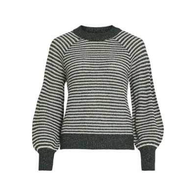 Abbildung von VILA Strickpullover, Damen, Größe: Small, Scarab