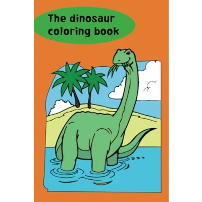 Abbildung von The Dinosaur coloring Book: best book for kids who love dinosaurs.