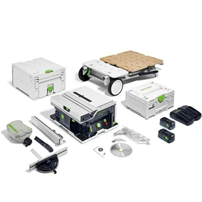 Abbildung von FESTOOL Akku Tischkreissäge CSC SYS 50 EBI Set