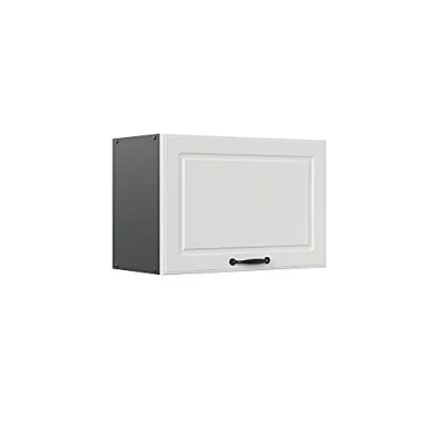 Abbildung von Vicco Hängeschrank R Line, Weiß Landhaus/Anthrazit, 60 cm Flach
