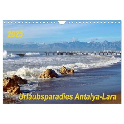 Abbildung von Urlaubsparadies Antalya Lara (Wandkalender 2025 DIN A4 quer), CALVENDO Monatskalender