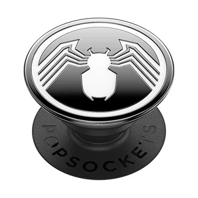 Abbildung von PopSockets PopGrip Ausziehbarer Sockel und Griff mit einem Austauschbarem Top für Smartphones Tablets Enamel Spider Man