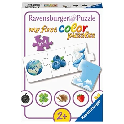 Abbildung von Ravensburger Puzzle Kinderpuzzle 03150 Farben lernen my first color..., Puzzleteile