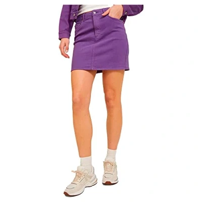 Abbildung von JJXX Hazel Minirock, Damen, Größe: Large, Royal lilac
