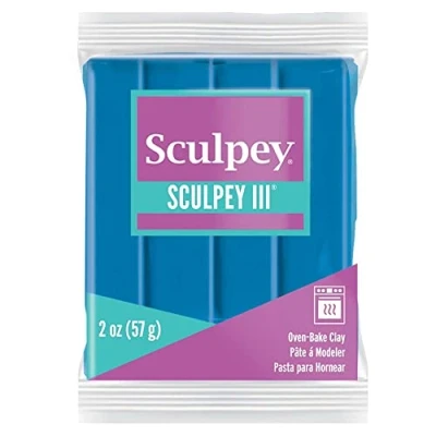Abbildung von Polyform Sculpey Türkis, 57 g, Ton, blau