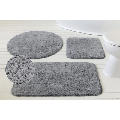 Abbildung von my home Badematte &quot;Kian&quot;, Höhe 20 mm, rutschhemmend beschichtet, fußbodenheizungsgeeignet, Badvorleger, Badteppich aus Baumwolle, weich, waschbar, saugfähig