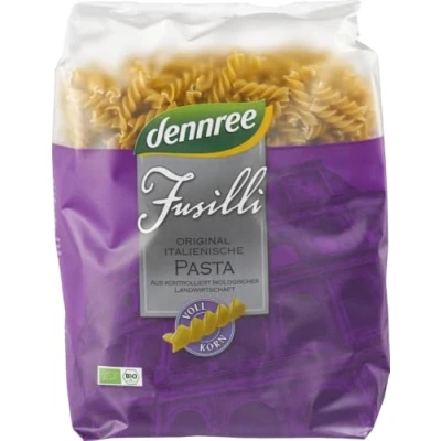 Abbildung von Hartweizen Vollkorn Fusilli