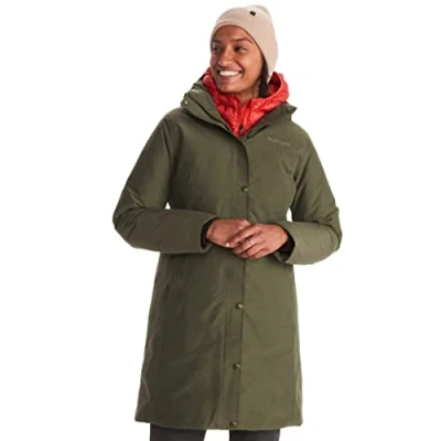 Abbildung von Marmot Damen Chelsea Coat, Leichte Daunenjacke, wasserdichter Daunenparka, warmer Wintermantel, regendichte Winterjacke, winddichte Funktionsjacke, Outdoorjacke mit Kapuze